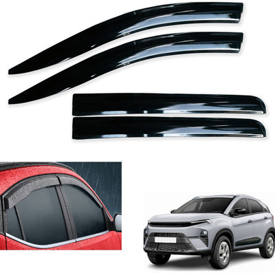 motobridge For Non-convertibles Front, Rear Wind Deflector(NA Tata Nexon XZA Plus DT Roof (O) AMT Petrol)