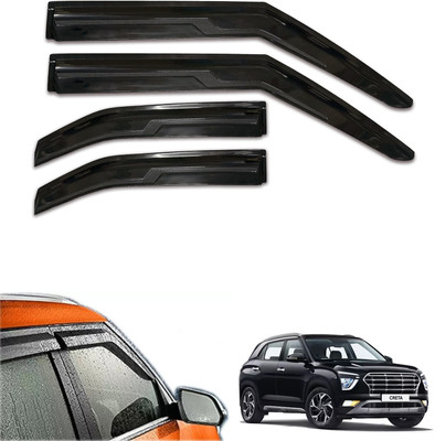 motobridge For Non-convertibles Front, Rear Wind Deflector(Tinted Hyundai Creta 1.6 VTVT S)