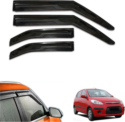 PEEPS STORE For Non-convertibles Front, Rear Wind Deflector(Tinted Hyundai i10)