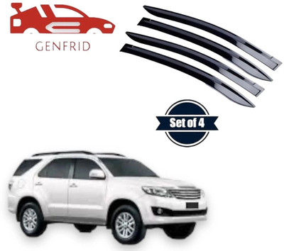 GENFRID For Non-convertibles Front Wind Deflector(Tinted Toyota Fortuner)