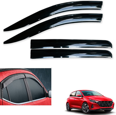 PEEPS STORE For Non-convertibles Front, Rear Wind Deflector(NA Hyundai i20 Sportz AT)