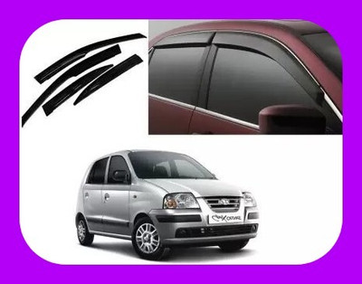 ANiiTEK For Non-convertibles Front, Rear Wind Deflector(NA Maruti Santro Xing)