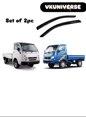 motobridge For Non-convertibles Rear, Front Wind Deflector(Clear Tata NA)