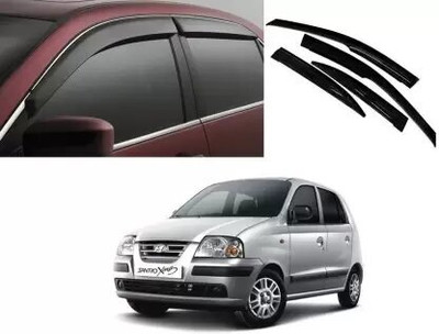 ANiiTEK For Non-convertibles Front, Rear Wind Deflector(NA Maruti Santro Xing)