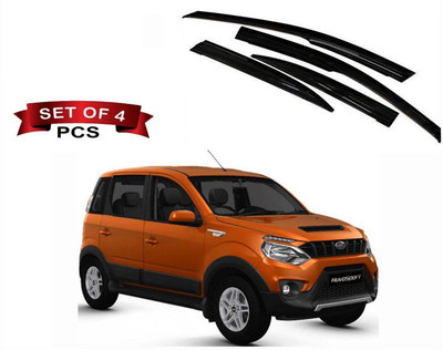 motobridge For Front, Rear Wind Deflector(Tinted Mahindra NA)