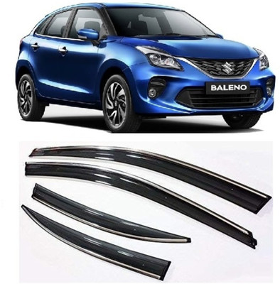 MOTOSHIELD For Non-convertibles Front Wind Deflector(Tinted Maruti Baleno)