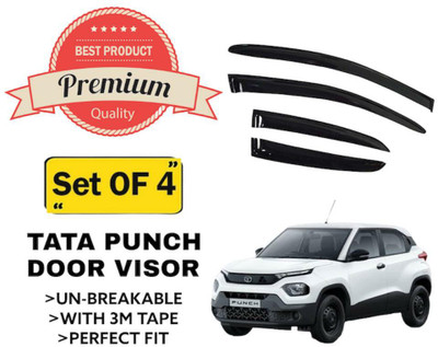 Dylon For Non-convertibles Front Wind Deflector(Tinted Tata NA)