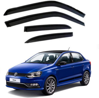 Ds enterprise For Non-convertibles Front, Rear Wind Deflector(Tinted Volkswagen NA)