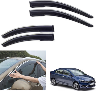 motobridge For Non-convertibles Front, Rear Wind Deflector(Tinted Maruti Ciaz Alpha AMT Petrol)