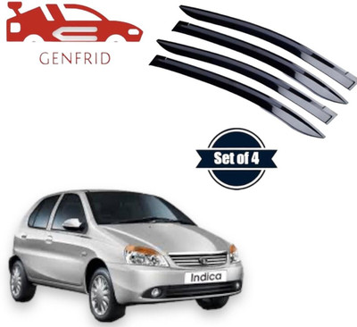GENFRID For Non-convertibles Front Wind Deflector(Tinted Tata Indica)