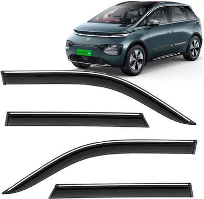 Kingsway For Non-convertibles Front, Rear Wind Deflector(Tinted MG Universal For Car)