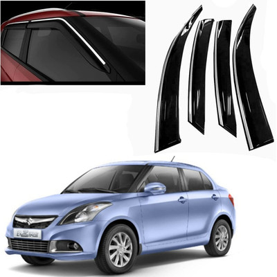 Ds enterprise For Non-convertibles Front, Rear Wind Deflector(Tinted Maruti Swift Dzire)