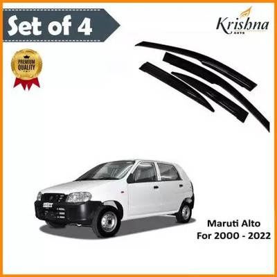 ANiiTEK For Non-convertibles Front, Rear Wind Deflector(Tinted Maruti Alto)