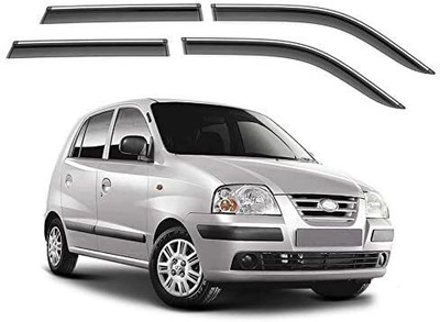 motobridge For Non-convertibles Rear Wind Deflector(Clear Hyundai Santro Xing)