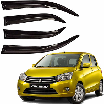 motobridge For Front, Rear Wind Deflector(Tinted Maruti Celerio)