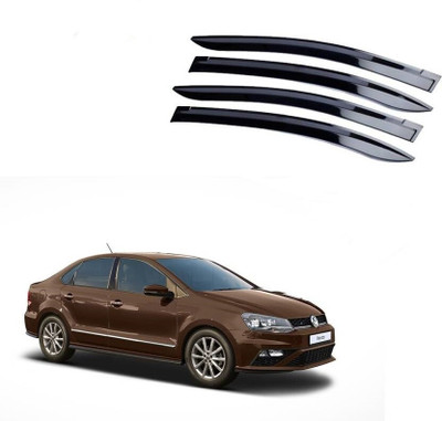 GAURIENTERPRIES For Front, Rear Wind Deflector(Tinted Volkswagen Verito)