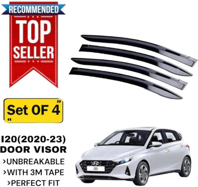 GENFRIDD For Non-convertibles Front Wind Deflector(Tinted Hyundai i20)