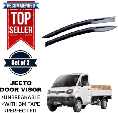 GENFRIDD For Non-convertibles Front Wind Deflector(Tinted MAHINDRA NA)