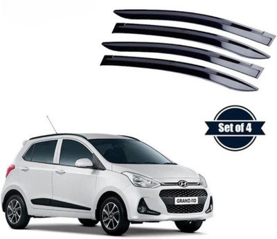 motobridge For Non-convertibles Rear, Front Wind Deflector(Clear HYUNDAI i10 Active)