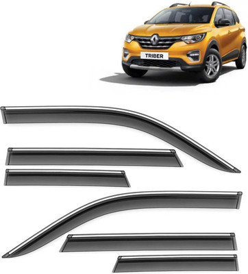 Kingsway For Convertibles Front, Rear Wind Deflector(Tinted Renault Triber RXE Petrol)