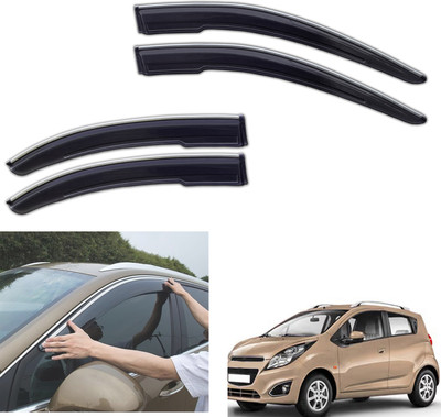 PEEPS STORE For Non-convertibles Front, Rear Wind Deflector(Tinted Chevrolet Beat)