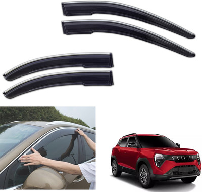 PEEPS STORE For Non-convertibles Front, Rear Wind Deflector(Tinted Mahindra NA)