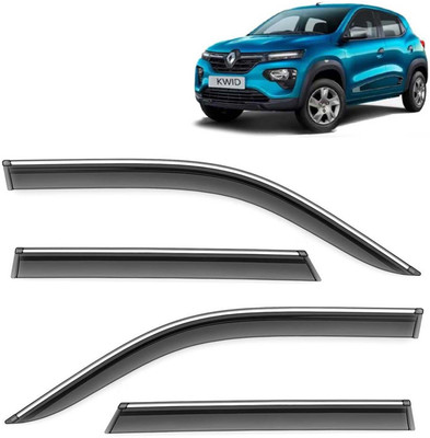 Kingsway For Non-convertibles Front, Rear Wind Deflector(Tinted Renault Kwid)