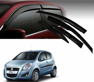 motobridge For Non-convertibles Rear, Front Wind Deflector(Clear Maruti Ritz)