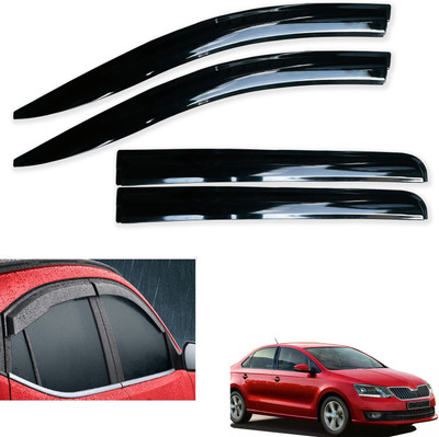 motobridge For Non-convertibles Front, Rear Wind Deflector(NA Skoda Rapid)
