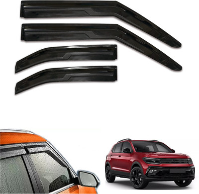 PEEPS STORE For Non-convertibles Front, Rear Wind Deflector(Tinted Volkswagen Taigun)