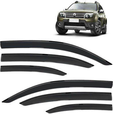 Kingsway For Non-convertibles Front, Rear Wind Deflector(Tinted Renault Duster)