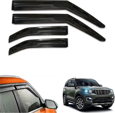 PEEPS STORE For Non-convertibles Front, Rear Wind Deflector(Tinted Mahindra Scorpio)
