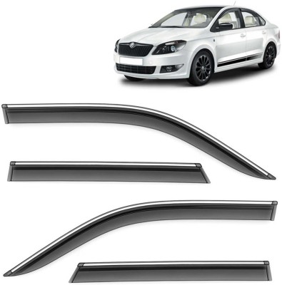 Kingsway For Convertibles Front, Rear Wind Deflector(Tinted Skoda Rapid)