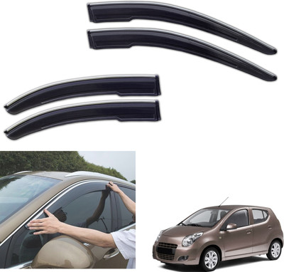 motobridge For Non-convertibles Front, Rear Wind Deflector(Tinted Maruti A-Star)