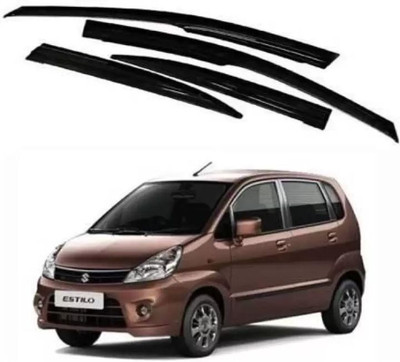 motobridge For Non-convertibles Rear, Front Wind Deflector(Clear Maruti Zen Estilo)