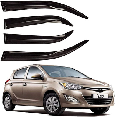motobridge For Front, Rear Wind Deflector(Tinted Hyundai i20)