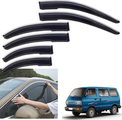PEEPS STORE For Non-convertibles Front, Rear Wind Deflector(Tinted Maruti Omni)