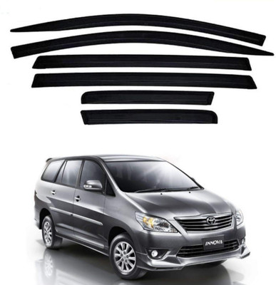 Ds enterprise For Non-convertibles Front, Rear Wind Deflector(Tinted Toyota Innova)