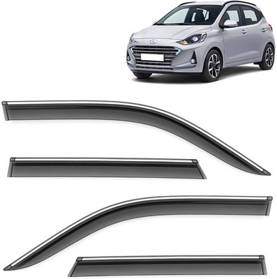 Kingsway For Convertibles Front, Rear Wind Deflector(Tinted HYUNDAI Grand I10 Nios Sportz AMT 1.2 Kappa VTVT)