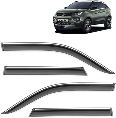 Kingsway For Non-convertibles Front, Rear Wind Deflector(Tinted Tata Nexon)