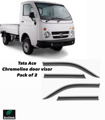 ANiiTEK For Non-convertibles Rear, Front Wind Deflector(Tinted Tata Universal For Car)