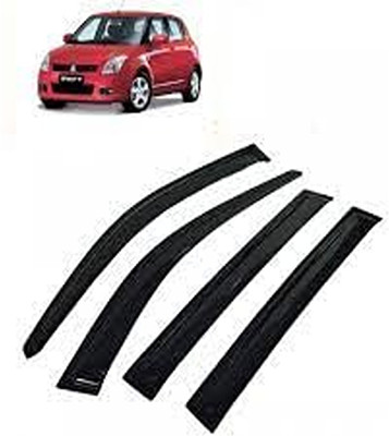 Flipin For Non-convertibles Front Wind Deflector(Tinted Maruti NA)