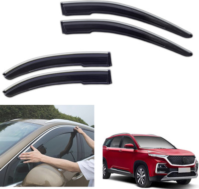 PEEPS STORE For Non-convertibles Front, Rear Wind Deflector(Tinted MG Hector)
