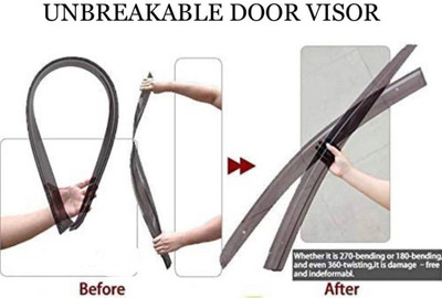 GENFRID For Non-convertibles Front Wind Deflector(Tinted Maruti Ritz)