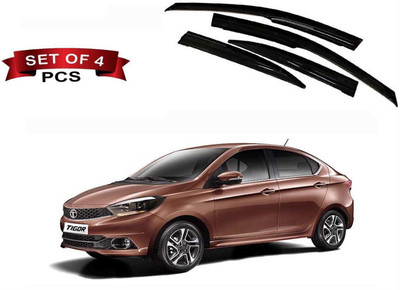 motobridge For Front, Rear Wind Deflector(Tinted Tata Tigor)