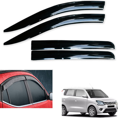 PEEPS STORE For Non-convertibles Front, Rear Wind Deflector(NA Maruti WagonR)