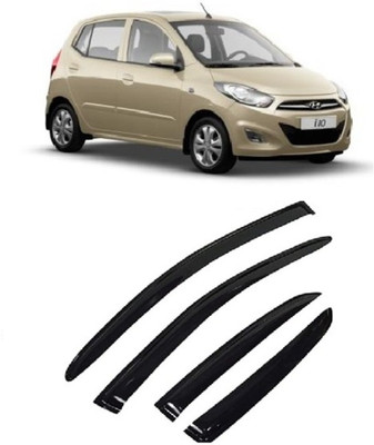 MOTOSHIELD For Non-convertibles Front, Rear Wind Deflector(Tinted HYUNDAI i10)
