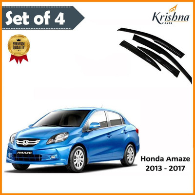 motobridge For Non-convertibles Front, Rear Wind Deflector(Tinted Honda Amaze)