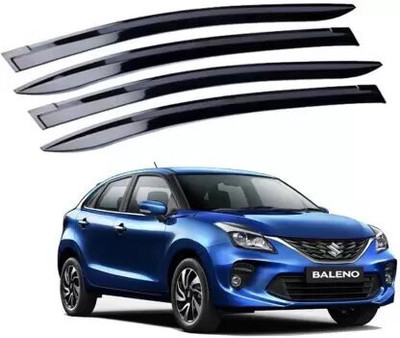 ANiiTEK For Non-convertibles Front, Rear Wind Deflector(Tinted Maruti Baleno)