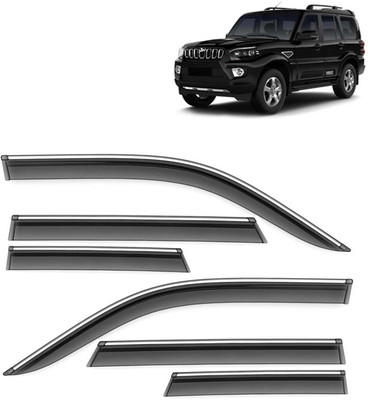 Kingsway For Non-convertibles Front, Rear Wind Deflector(Tinted MAHINDRA Scorpio)